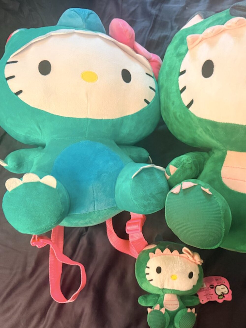 HELLO KITTY GODZILLA BACKPACK & PLUSH BUNDLE